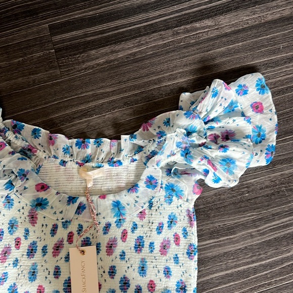 LoveShackFancy Kodie Mini Dress - Picture 4 of 9